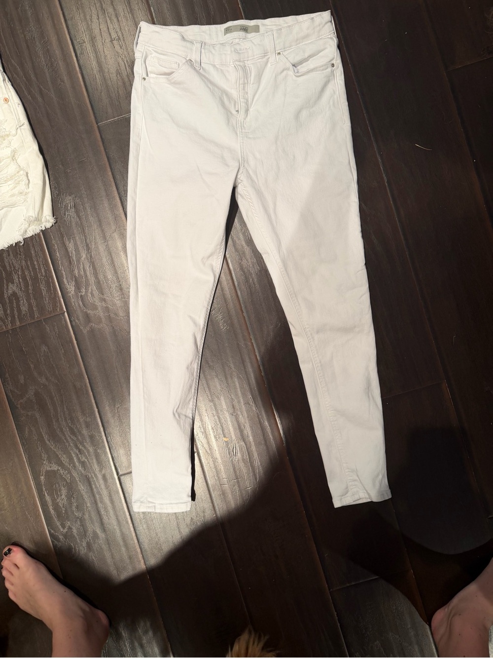 Slim Fit White denim